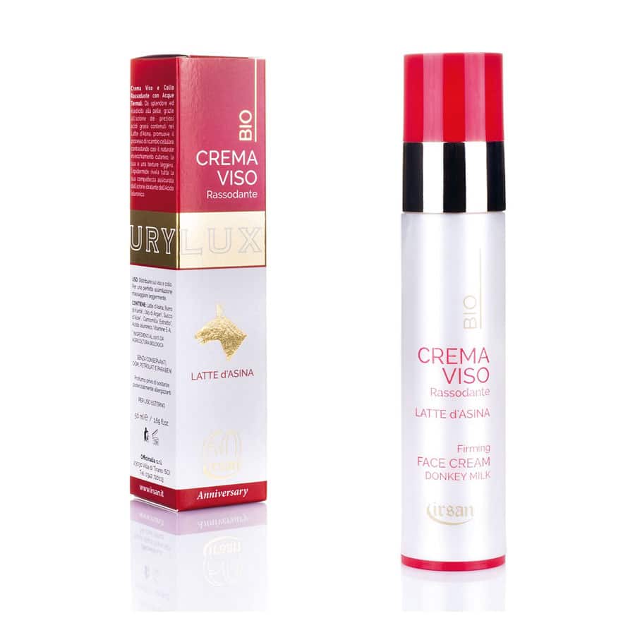 CREMA VISO RASSODANTE CON LATTE D’ASINA Irsan - 50ml