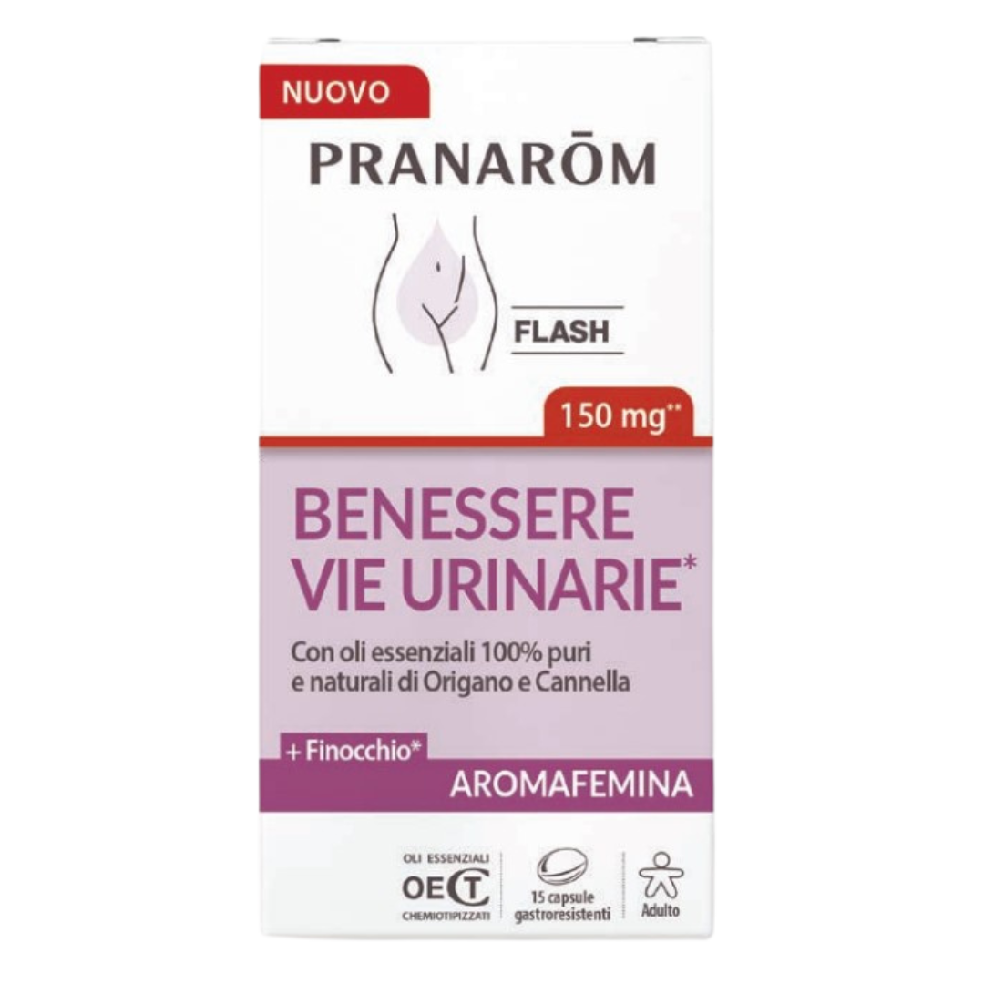 Benessere Vie Urinarie Pranarom - 15perle (gastroresistenti)