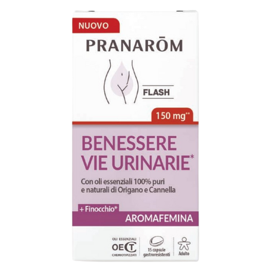 Benessere Vie Urinarie Pranarom - 15perle (gastroresistenti)