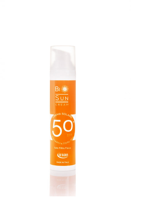 Crema Solare SPF 50 Irsan (solo filtro fisico) - 100ml