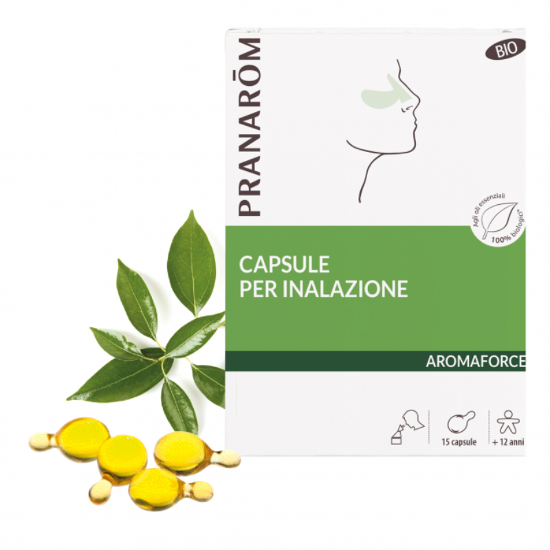 Capsule per Inalazione Pranarom - 15capsule + Inalatore Omaggio