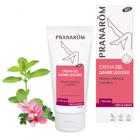 Crema Gel Gambe leggere Circularom Pranarom - 100 ml