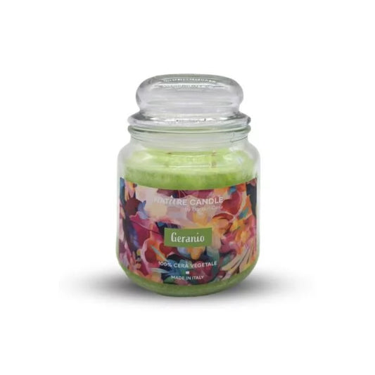 Geranio Natur Candle - Medium 380g