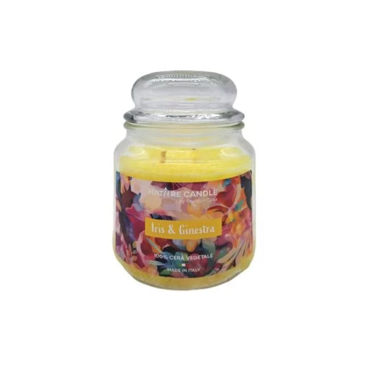 Iris e Ginestra Natur Candle - Medium 380g