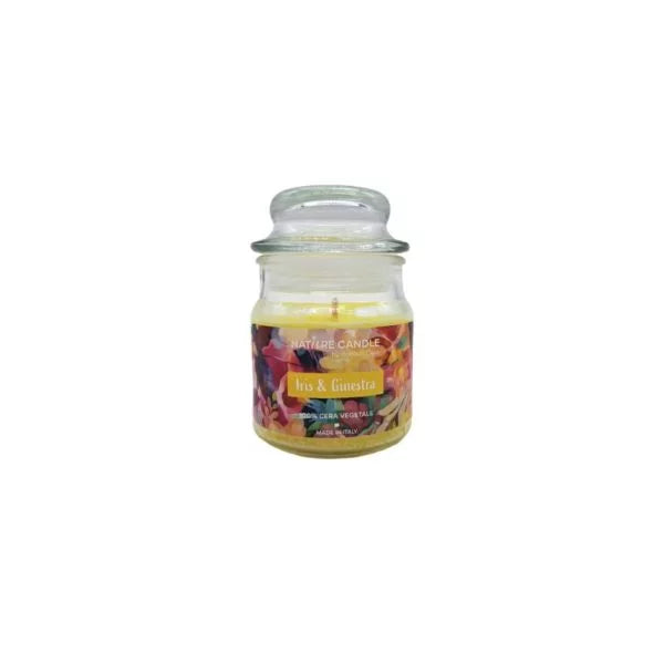 Iris e Ginestra Natur Candle - Small 90g