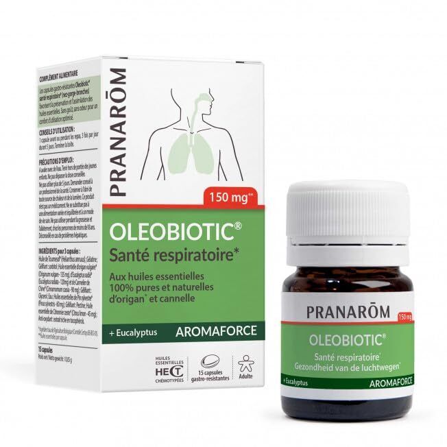 Oleobiotic Benessere Respiratorio Pranarom - 15perle (gastroresistenti)