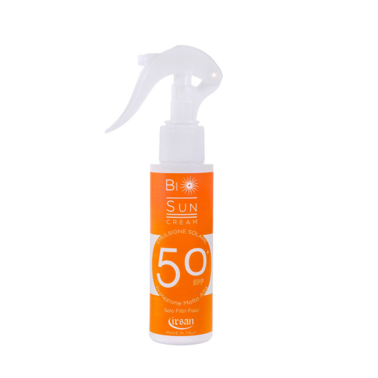 Solare Spray Emulsione Irsan SPF 50 (solo filtro fisico) - 100ml